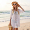 Resort Beach Tunic Dress | Patchwork Cover-Up by FitiqueFit