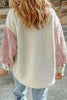 Women Cute Sherpa Jacket with Button Closure and Collared Neck in Elegant Retro Style by Stevvex