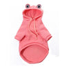Frog Dog Small Medium Sweater Fleece Clothes Pet Products by My Store