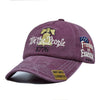 Women's Embroidered Cotton Baseball Cap | Retro Letter Style by FitiqueFit