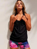 Women's Hollow-Out Tankini Swimsuit Set by FitiqueFit