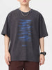 Men's Plus Size Vintage Washed Graphic Oversized T-Shirt by Simply Love