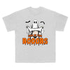 Funny Halloween Ghost T-Shirt – Trendy Spooky Season Tee for Men & Women, Soft Cotton Unisex Fit by Dog Mom Hat