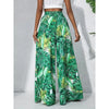Women’s Printed High‑Waist Wide‑Leg Palazzo Pants by FitiqueFit