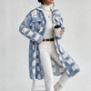 Women’s Plaid Fleece Jacket by FitiqueFit