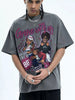 Men's Graphic Round Neck Half Sleeve T-Shirt by Simply Love