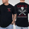 "Badass Generation" Gen X Custom Year T-Shirt – Unisex 100% Cotton by Dog Mom Hat