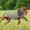 Lapel Turtleneck Dog Cotton-padded Clothes Solid Color Cold-proof Warm Vest by My Store