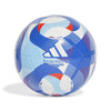 adidas Unisex-Adult Olympics Training Soccer Ball White/Solar Red/Clear Sky/Team Royal Blue 3 by EasyOptionXY