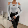 Women's Ribbed Long Sleeve Top by FitiqueFit