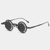 Pure Titanium Small Round Sunglasses – Retro Luxury Shades by FitiqueFit