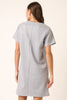Suede Short Sleeve Mini Dress For Women – Soft Suede Dress, Casual Mini Dress, Short Sleeve Suede Dress, Basic Style Dress, Comfortable Suede Dress by Stevvex