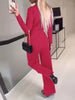 Women's Solid V-neck Bow Tie Waist Slimming Fashion Jumpsuit by FitiqueFit
