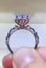 1 Carat Moissanite 925 Sterling Silver Ring by Wild and Free Boutique