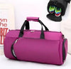 Fitness bag men's sports bag basketball training bag football bag portable travel bag cylinder bag shoulder bag waterproof by My Store
