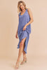 New Round Neck Midi Tank Dress with Pockets for Women – Casual, Comfortable & Functional for Everyday Wear by Stevvex