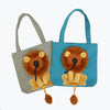 Soft Pet Carriers Lion Design Portable Breathable Bag Cat Dog Carrier Bags Outgoing Travel Pets Handbag With Safety Zippers by My Store