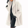 Plus Size Oversized Wool-Like Coat by FitiqueFit