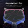 Luzz Pro 4 Inferno Mad Pickler Edition Pickleball Paddle & Cover by The Mad Pickler