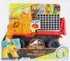 Jurassic World Camp Cretaceous Imaginext Dinosaur Hauler and Yaz Action Figure Set by THE MIGHTY HOBBY SHOP