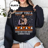 Caleb Williams & Ben Johnson Ugly Christmas Sweater by Dog Mom Hat