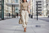 Women’s High-Waist Loose Fit Wide-Leg Casual Trousers by FitiqueFit