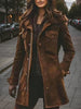 Women’s Vintage Style Long Winter Jacket – Warm Windproof Autumn Coat by FitiqueFit