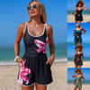 Women's Minimalist Sports One-Piece Swimsuit – Solid Color Sleeveless by FitiqueFit