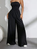 High-Waist Wide-Leg Pants & Tube Top Set – 6 Colors, S–2XL by FitiqueFit