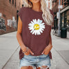 Women's Off-Shoulder Printed Top – Loose Fit Short Sleeve Cotton Pullover by FitiqueFit