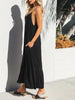 V-Neck Ruffled Hem Midi Dress Stylish And Comfortable Dress For Women by Stevvex