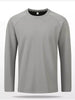 Men's Plus Size Long Sleeve Performance Active T-Shirt by Simply Love