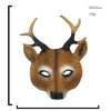 Sika Deer Mask Halloween Deer Mask Carnival Party Pu Animals Mask by My Store