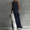 Off-Shoulder Color-Block Flared Maxi Dress with Pockets | 5 Colors by FitiqueFit
