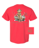 Dog in Boat Southern Down Outfitters Mens Short Sleeve Tee by DoodleBug's