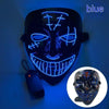 Cold Light Halloween Mask Led Luminous by My Store