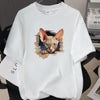 Womens Trendy Stylish Cotton Short-sleeve Top by My Store