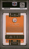 Graded 2017 Panini Donruss Optic T.J. Watt #122 Rookie RC Football Card PSA 9 Mint