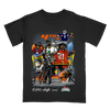 4th And 1 With Cam Newton Black Tee by Euphoria