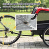 Dog Bike Trailer, Pet Cart Bicycle Carrier with 20" Air Tires, Quick-Release Wheels, Reflectors, Flag by Furr Baby Gifts