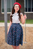 Doris Skirt in Heartbreaker - Small only by Retrolicious