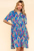 Johnny Collar Babydoll Dress with Side Pockets – Babydoll Dress, Johnny Collar Dress, Pocketed Dress, Button Down Dress, Relaxed Fit Dress by Stevvex