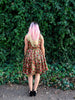 Elizabeth Dress in Pomegranate by Retrolicious