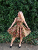 Elizabeth Dress in Pomegranate by Retrolicious