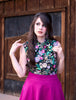 Hummingbird Bow Top by Retrolicious