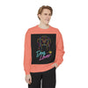 Dog Lover Sweatshirt — Neon Puppy Graphic Crewneck by Tristan’s Treehouse