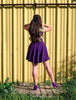 Purple Skater Skirt - XS only by Retrolicious