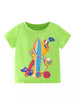 Children's Cartoon Graphic Short Sleeve T-Shirt by Simply Love