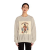 Join the Spectacle Circus Art Print Crewneck Sweatshirt | Vintage Carnival Design, Camp Circus Aesthetic by Tristan’s Treehouse