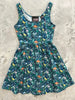 Dino Shorter Length Fit & Flare Dress by Retrolicious